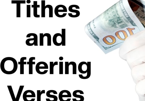 What does the Bible say about tithes and offerings?